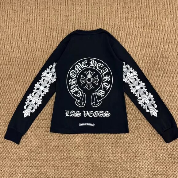 Chrome Hearts Black Long-Sleeved T-shirt - Picture 2 of 3